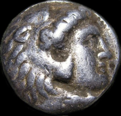 Philip III 323-317 BC Silver Tetradrachm Hercules Zeus Alexander the Great 818KA - Image 1 of 2