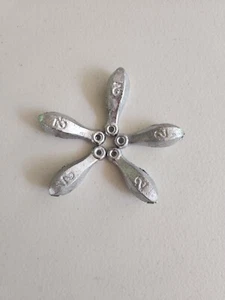 25PCS. 2OZ BANK SINKERS, WEIGHTS, FISHING, LEAD, FREE SHIPPING - Picture 1 of 1