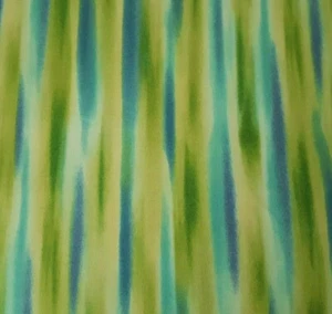 28" Ariel Studio 8 Quilting Treasures Tonal Teal Green Watercolor Stripe - Picture 1 of 3