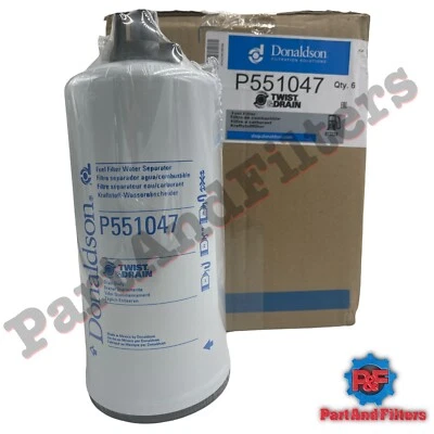Топливный фильтр, сепаратор воды P551047 Donaldson (упаковка из 6 шт.) - Изображение 1 из 3