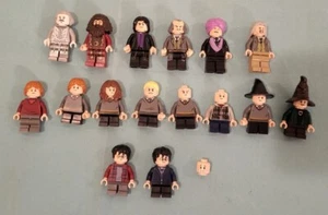 LEGO • Minifigure • Harry Potter Lot of 16 Figures • Double Sided Heads - Picture 1 of 4