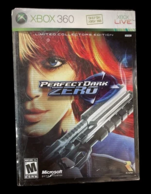 2005 XBOX 360 PERFECT DARK ZERO LIMITED COLLECTORS EDITION COMPLETE IN BOX JD - Image 1 of 4