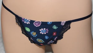 Victoria's Secret Dream Angel Dije Joyas Tirantes Cuerda en V Cheekini M Azul - Imagen 1 de 6