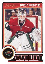2014-15 O-Pee-Chee Wild Hockey Card #75 Darcy Kuemper