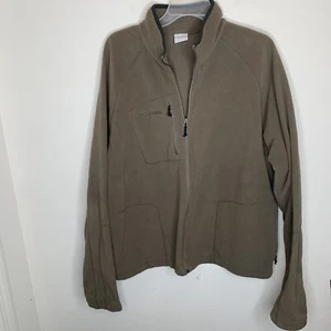 Columbia Herren Jacke Mantel braun XL weich durchgehender Reißverschluss mit Brusttasche - Bild 1 von 8