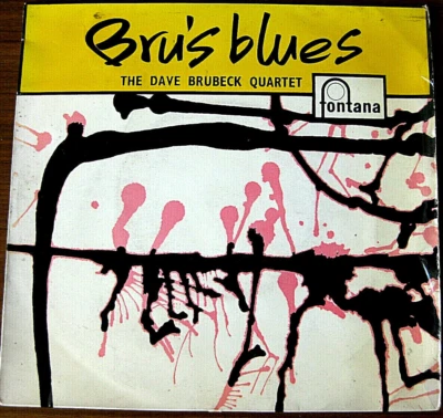 Dave Brubeck Quartet - Bru's Blues - 7" Vinyl E.P. 1st 3 Prong Press, Excellent! - Image 1 of 4