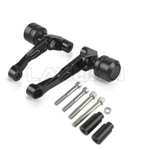 FrameCrashPads Engine Case Sliders Protector For Honda 650R/F/Neo Sports Cafe - Picture 1 of 6