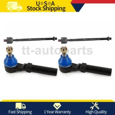 Mevotech Front Inner,Outer Tie Rod Ends Fits 2003 2004 2005 2006 Subaru Baja_tt - Image 1 of 4