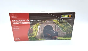 Faller 1:87 H0 120559 portal túnel para funcionamiento de vapor y catenaria en embalaje original - Imagen 1 de 2