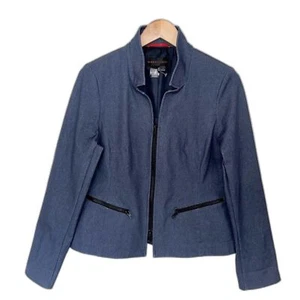 Nina McLemore Damen Reitsport Stretch Baumwolle Denim Suzanne Reißverschluss Jacke Gr. 8 - Bild 1 von 5