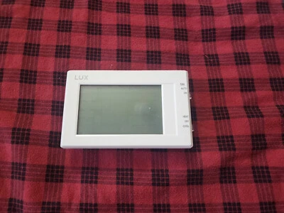 Lux TX9600TSA Touchscreen Programmable Thermostat - White - Image 1 of 2