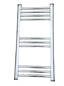 Straight Chrome Heated Towel Rail Ladder Radiator Bathroom 400x800 New - Picture 1 of 8