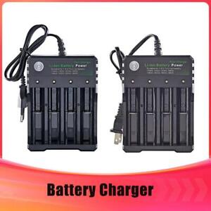 18650 Battery Charger Black 4 Slots AC 110V 220V Dual Charging`` For 18650 Z1V3