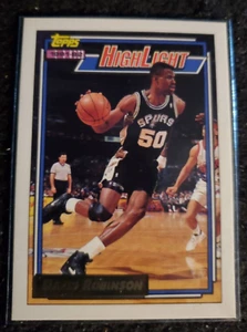 DAVID ROBINSON: San Antonio Spurs - Card #4 / 1992 Topps Gold - Foto 1 di 3