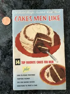 Vintage General Motors Cakes Men Like 1954 Booklet Recipes - Picture 1 of 3