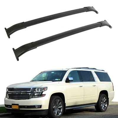 Cross Bars Fits for Chevrolet Suburban 2015-2020 Roof Rack Cargo Carrier 2PCS - Image 1 of 4