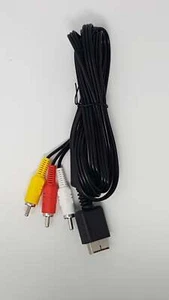 New PLAYSTATION PS1 PS2 PS3 AV CABLE AUDIO VIDEO RCA - Picture 1 of 2