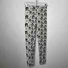 Betsey Johnson RARE Mid 2000s Black White Photobooth Graphic Leggings Size S
