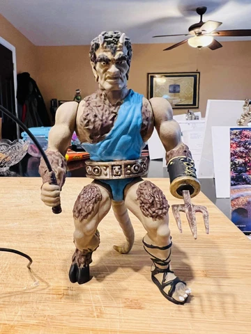 5.5” Custom Bootleg 3D Clash Of The Titans Calibos Motu Remco Ko Cover