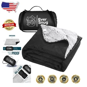 Ultra-Luxurious 300 GSM Waterproof Blanket - 85"x55" for Cold Weather Adventures - Picture 1 of 8