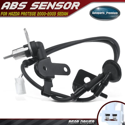 ABS Wheel Speed Sensor for Mazda Protege 2000 2001 2002 2003 Sedan Rear Left LH - Image 1 of 4