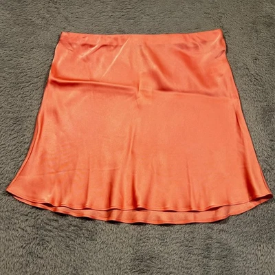 Minifalda sin Mangas Vineyard Vines Sedosa Para Mujer L Rosa Caimán Cintura Elástica Nueva con Etiquetas Foto 1 de 4