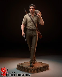 Enzo Favara - Mafia: The Old Country - Fan Art Figur - Resin 3D Druck 161/109mm - Bild 1 von 6