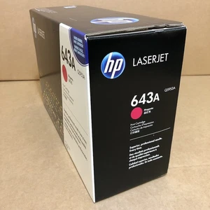Genuine HP Q5953A (643A) Magenta Toner Cartridge - NEW SEALED - Picture 1 of 1