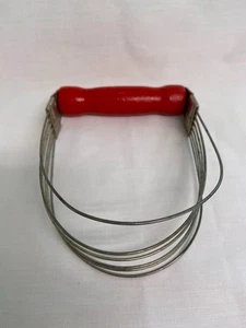 Vintage Mid Century Androck Gebäck Mixer roter Holzgriff Made in USA - Bild 1 von 6