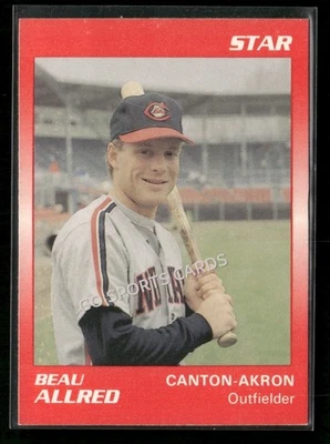 1989 Star Minor League - Beau Allred #154 (RC) - Image 1 of 2