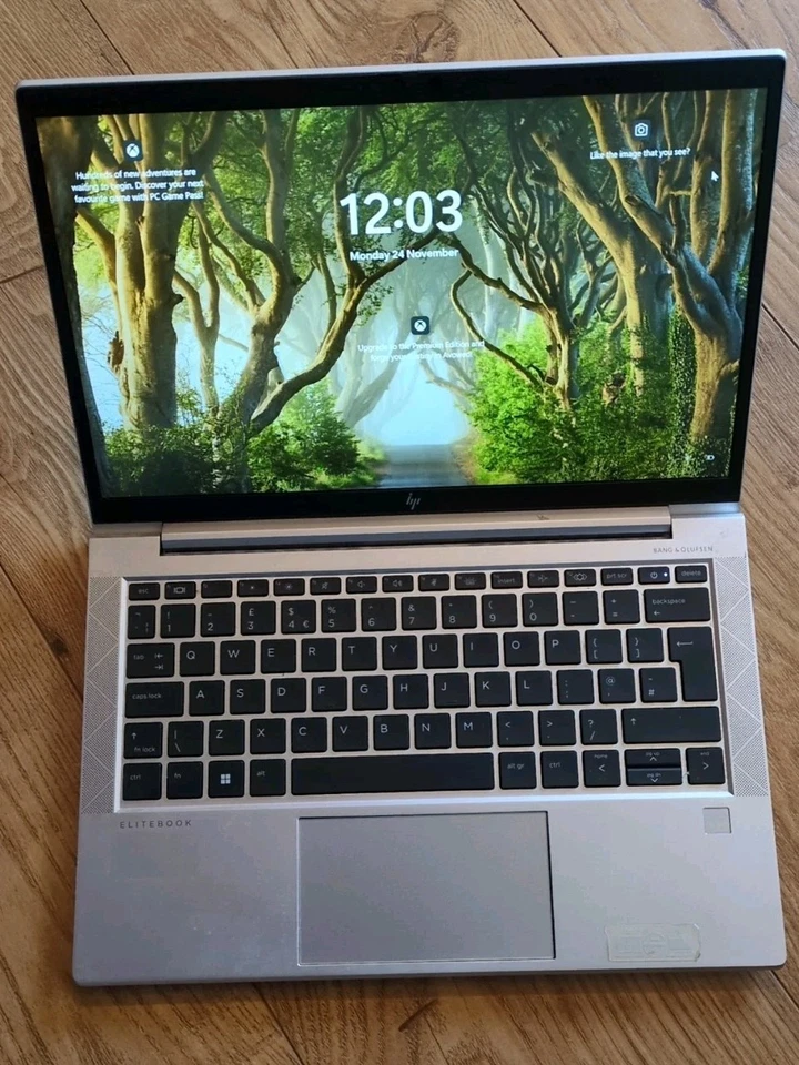 HP Elitebook 835 G8 Ryzen 5 5650U 2.3GHz 8GB 256GB SSD 13.3" Touchscreen 2211 - Image 1 of 4