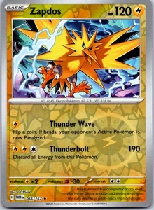 Zapdos SV06: Twilight Masquerade 065/167 - Picture 1 of 2