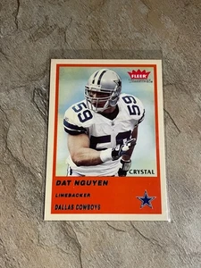 2004 Fleer Tradition Dat Nguyen Crystal #110/150 (Cowboys) - Picture 1 of 2