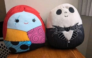 Disney The Nightmare Before Christmas Squishmallow Jack And Sally 12" (1 New) - Picture 1 of 10