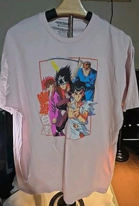 Yu Yu Hakusho Yusuke Urameshi Spirit Gun Anime Manga T-Shirt Adult XL ~(46/48) - Picture 1 of 4
