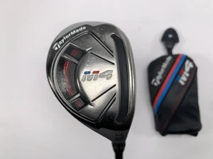 TaylorMade M4 4 Hybrid 22* Fujikura Atmos 6R Regular RH HC Midsize Grip - Picture 1 of 8