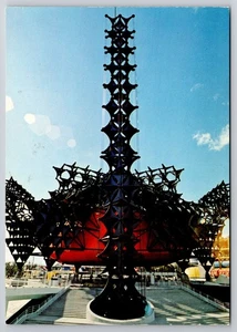 Vintage 1970 Expo Japan Toshiba-IHI Pavillon Postkarte Luftbild Theater - Bild 1 von 2