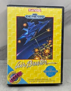 Air Buster (Sega Genesis, 1991) NUR Case & Game Cartridge getestet funktioniert - Bild 1 von 7