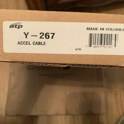 Cable acelerador ATP Y-267 para modelos seleccionados de Chevrolet GMC 74-95 Foto 1 de 2