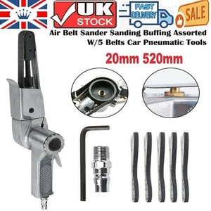Air Belt Sander 20mm 520mm Sanding Buffing Assorted Vehicle Pneumatic tools Top - Picture 1 of 10