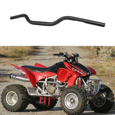 Motorcycle 7/8" 22mm Tracker Handlebars Drag Bars For Honda TRX450 TRX250 TRX400 - Image 1 of 4