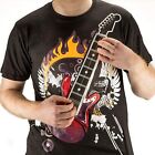 Mens Womens Adults Unisex Novelty Electric Guitar S-XXL T-shirt Top Tee Gift UK