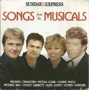 SONGS FROM THE MUSICALS - SUNDAY EXPRESS PROMO MUSIC CD - Imagen 1 de 2