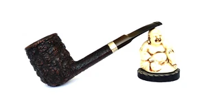 SAVINELLI CAPRI ROOT BRIAR (811EX) OVAL SHANK SLIGHTLY BENT BILLIARD ESTATE PIPE - Picture 1 of 12