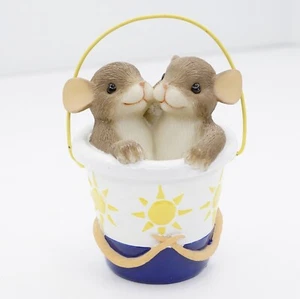 Charming Tails 83/114 You're My Pal Mouse Friends Beach Pail Fitz & Floyd 2003 - Bild 1 von 7