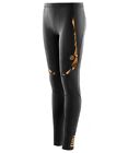 SKINS A400 YOUTH COMPRESSION LONG TIGHTS (BLACK/GOLD) SAVE $$$