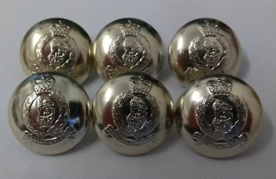 Original British Army Issue AGC Adjutant General's Corps Buttons 25mm ASBT103