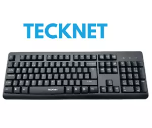 TECKNET 2.4G Wireless Keyboard for Windows & Android TV (10/8/7/XP) - Picture 1 of 1