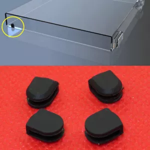 4×Rubber Bump stops for Audio Technica Dust Cover Lid AT-LP120 Turntable ATLP120 - Picture 1 of 6