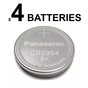 4 pc PANASONIC CR2354 CR 2354 3v Lithium Battery - FRESHLY NEW - USA Seller - Picture 1 of 2